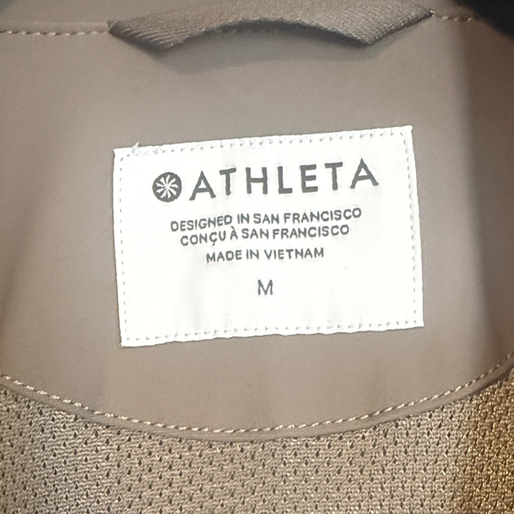 Athleta Camel Trench Coat with Belt - Picture 4 of 5
